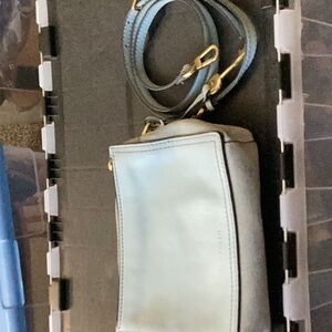 Fossil pale blue Crossbody Bag with Sleek Design